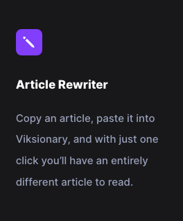 Article Rewriter