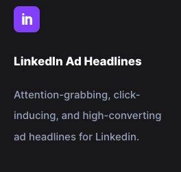 LinkedIn Ad Headlines