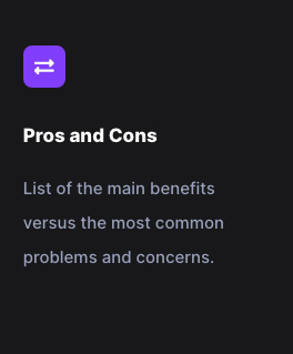 Pros and Cons