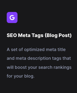 SEO Meta Tags Post