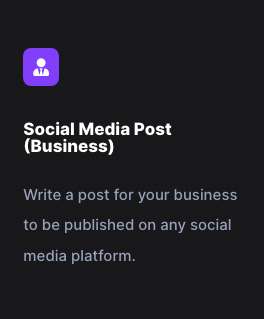 Social Media Post (Business)