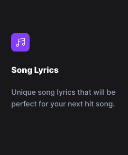 Song Lyrics