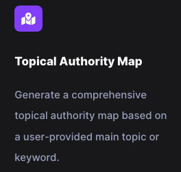 Topical Authority Map